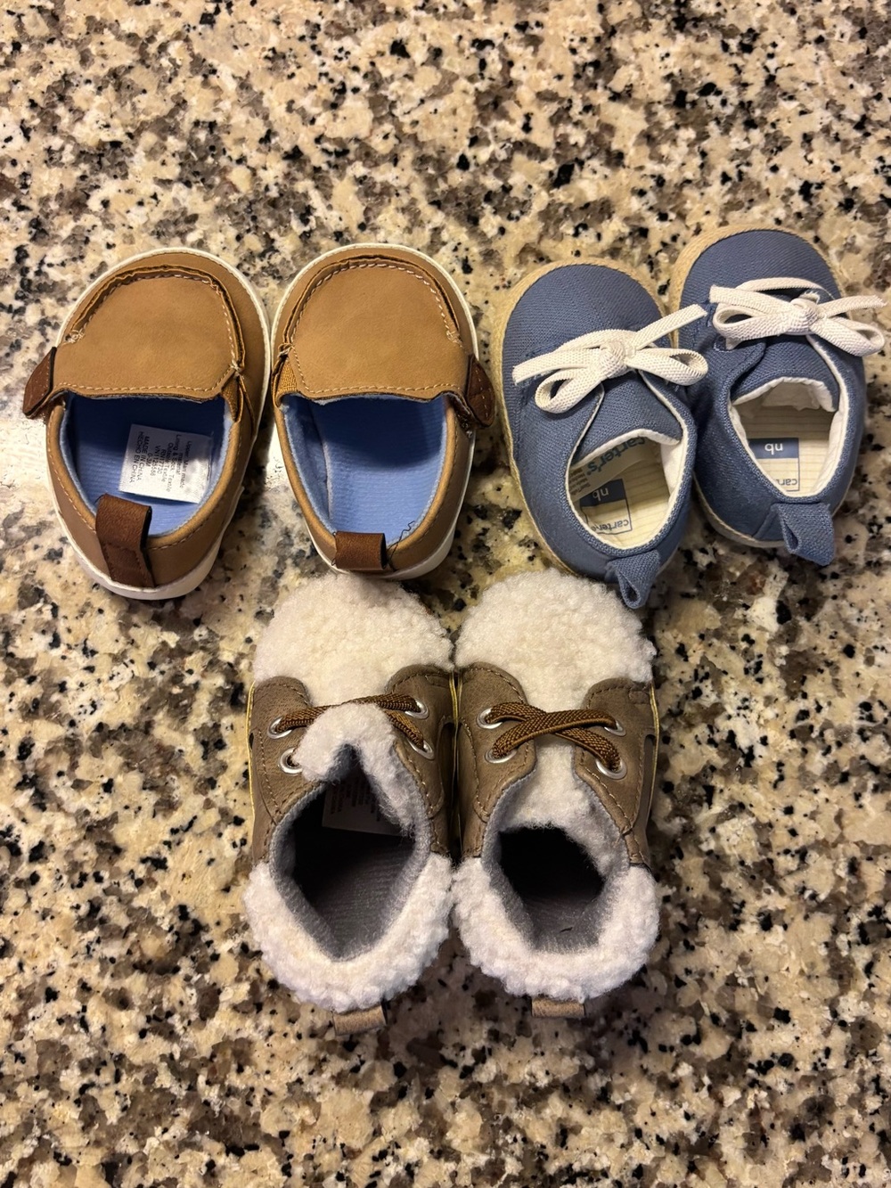 Newborn Shoes. Never worn